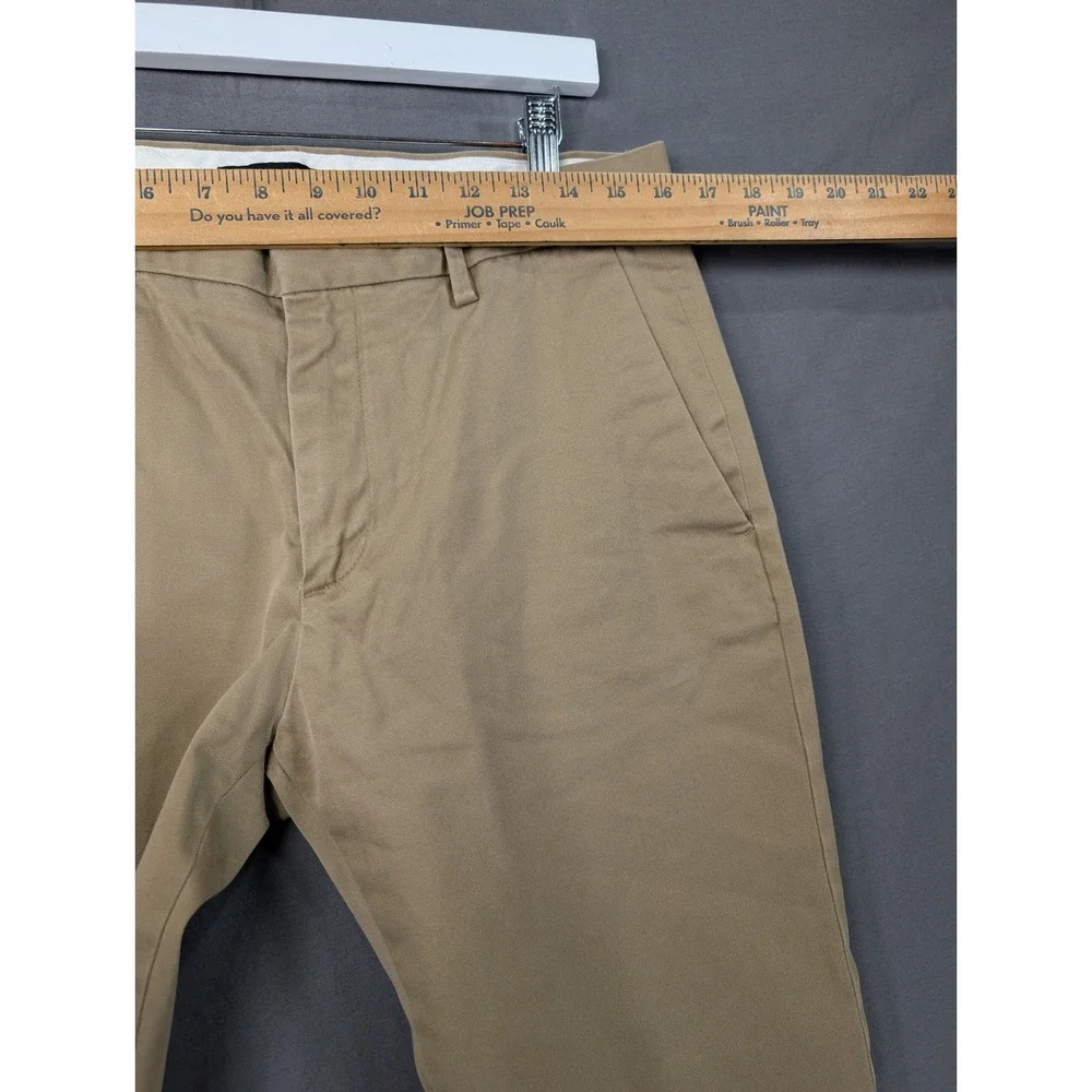 Banana Republic Mens Tapered Fit Chino Pants 32x32 Airforce Khaki 876745-00